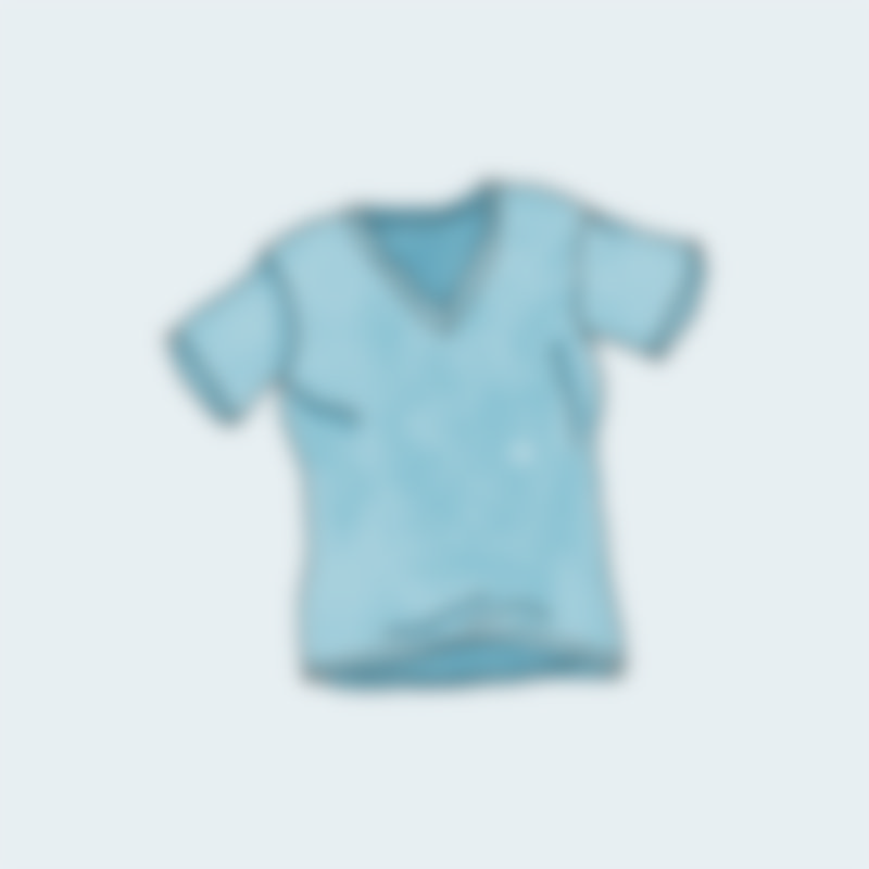 vnech-tee-blue.jpg V-Neck T-Shirt - Image 3